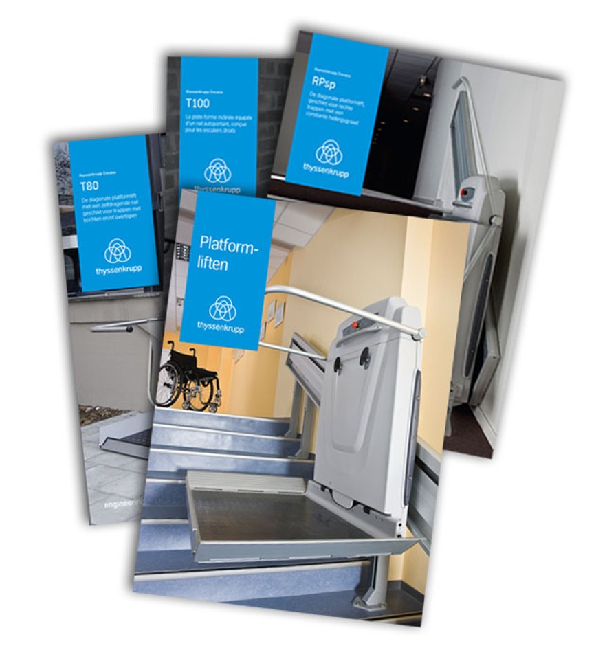 brochures platformliften