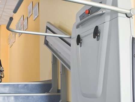 Rechte diagonale platformlift