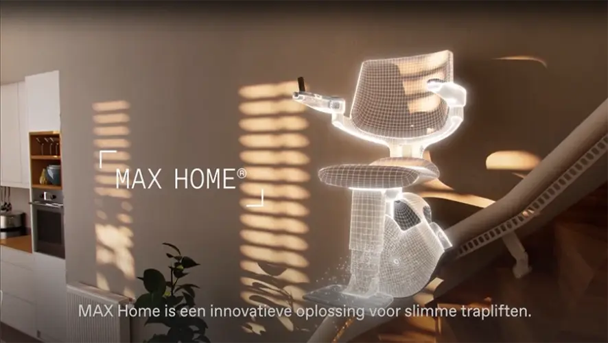 Le monte-escalier S200 équipé de la technologie MAX