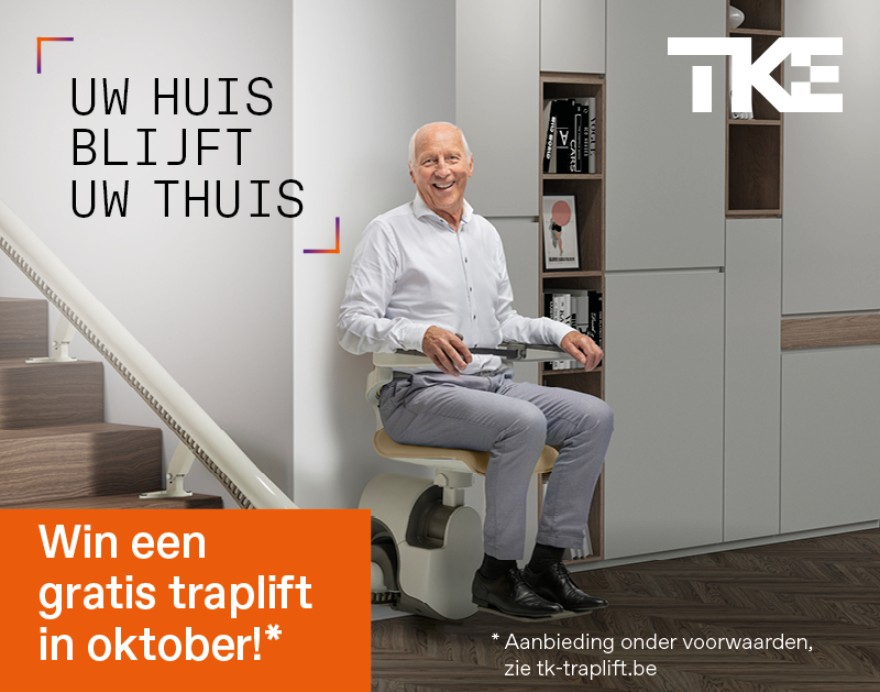 Gratis traplift informatiepakket TK Home Solutions 